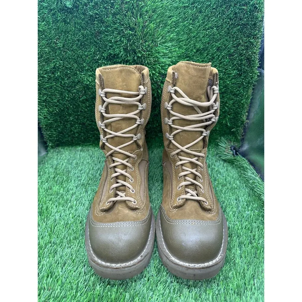 Vintage Danner 15660X Combat Boot Men's 9.5 Brown Leather US Marine Corps USA